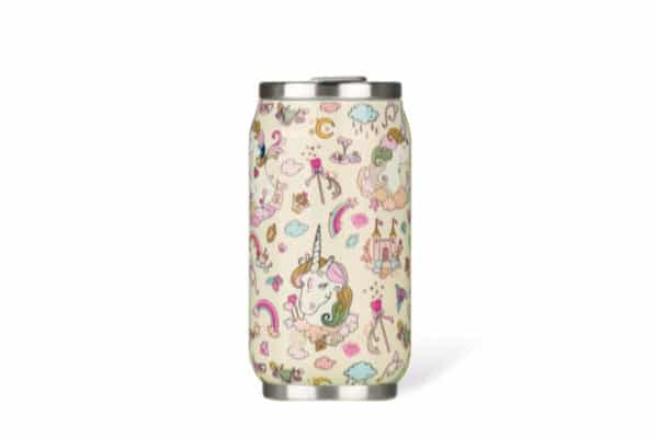 Canette Isotherme Licorne Ivoire 280ml - Les Artistes Paris