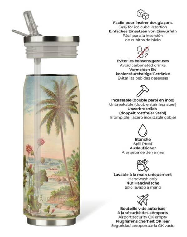 Canette Isotherme Wave 500ml – Les Artistes Paris – Image 2