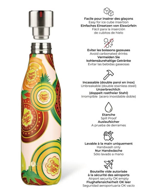 Bouteille isotherme Chupa Fruit 500ml – Les Artistes Paris – Image 2