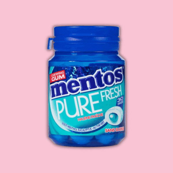 Pure Fresh menthol sans sucre - Mentos – Image 2