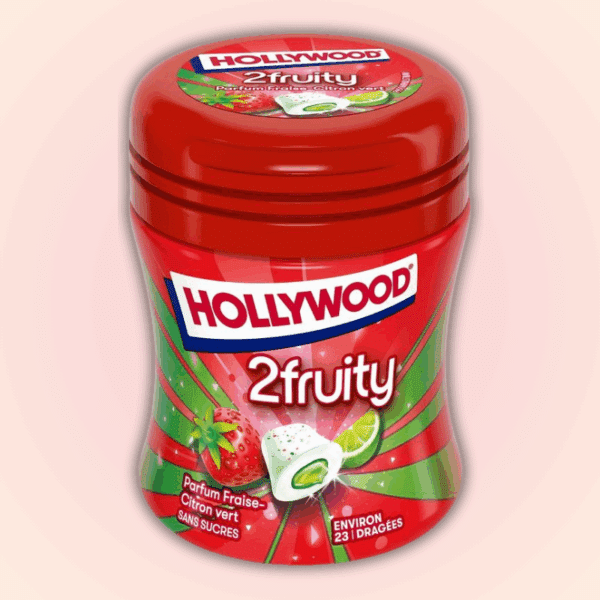 Mini Bottle 2Fruity fraise et citron vert - Hollywood – Image 2