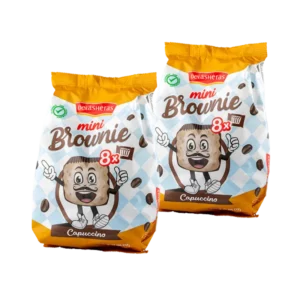 Mini Brownies Cappuccino Delasheras 8 unités – sachet 200g
