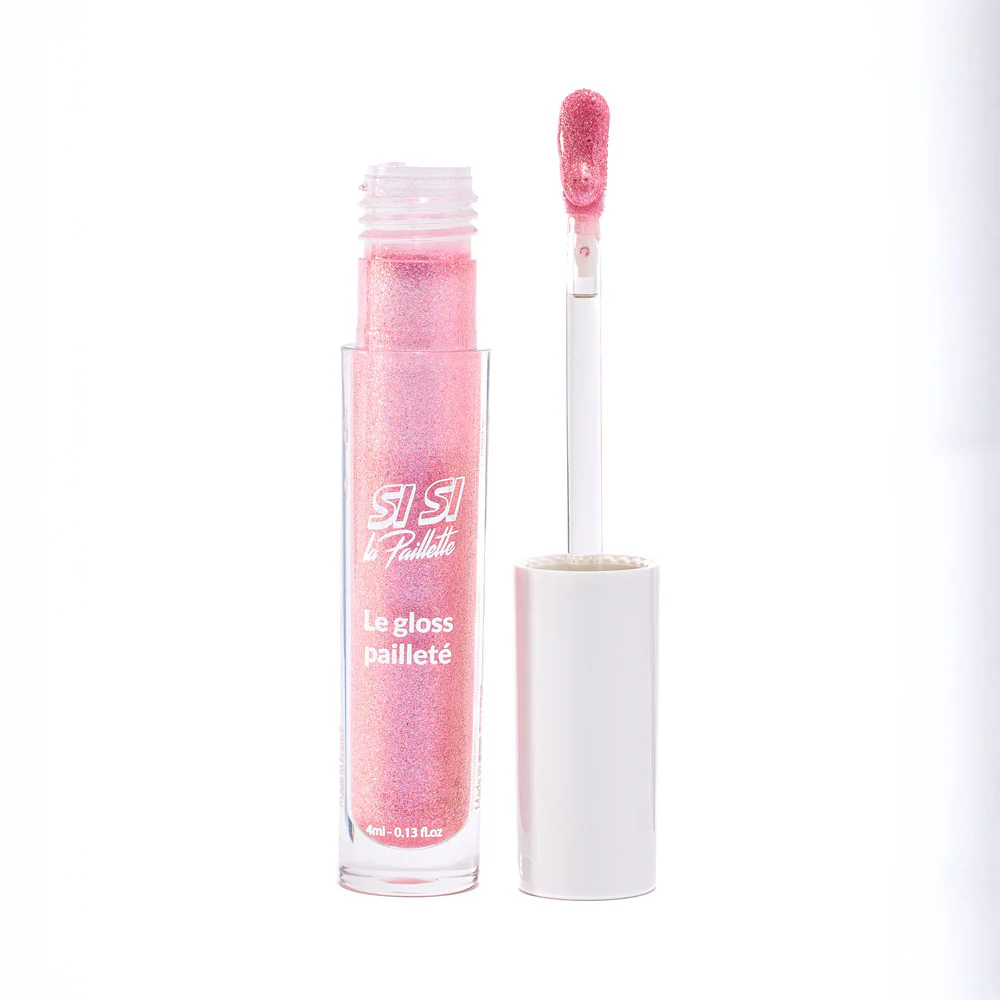 Gloss Pailleté Rose Pamela - Si Si La Paillette – Image 5