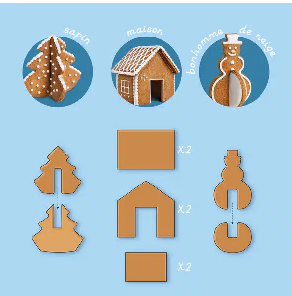 Emporte-pièces - La Maison D'hiver 3d - Chefclub – Image 3