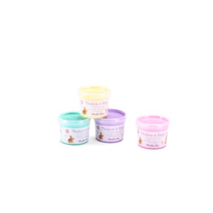 4 Pots de Peinture à Doigts Pastel - Les Rosalies - Moulin Roty