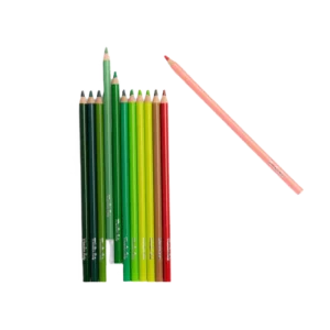 12 Crayons de Couleur + Cartes - Le Jardin du Moulin - Moulin Roty