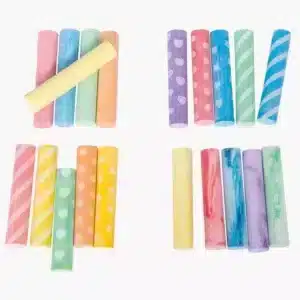 Boîte de 20 craies de sol - Aujourd'hui c'est mercredi - Moulin Roty