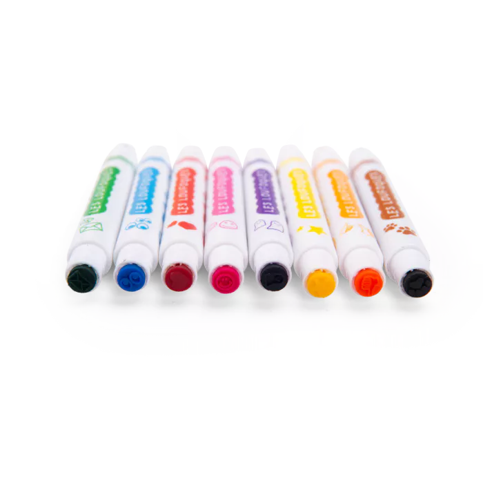 8 feutres tampons 2 en 1 - Les Loufoques - Moulin Roty – Image 3