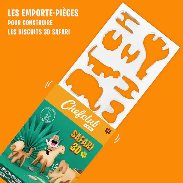 Emporte-pièces - Safari 3d - Chefclub – Image 2