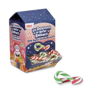 Distributeur de 150 Mini Candy Canes - Fizzy