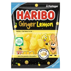 Haribo Ginger Lemon 175g sans colorant artificiel