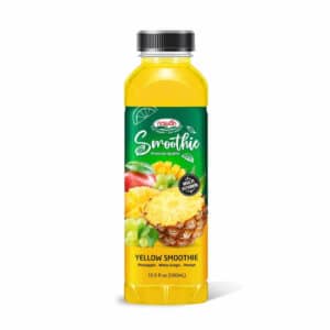 Smoothie jaune à l'ananas, au raisin blanc et à la mangue 500 ml – Nawon