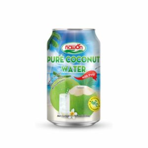 100% Eau de Coco avec pulpe 330 ml – Nawon
