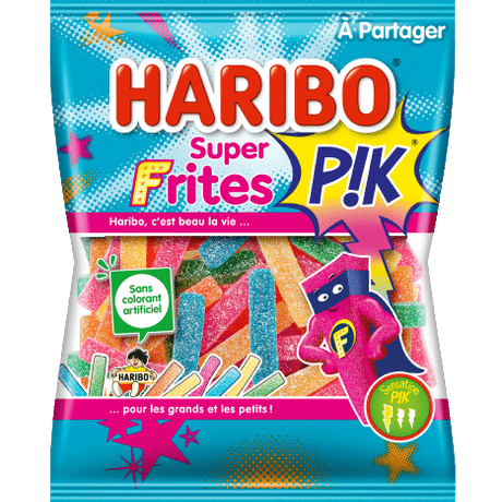 Super Frites Pik Sachet 120g – Haribo