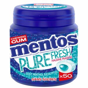 Chewing-Gum Pure Fresh Menthol Eucalyptus Sans Sucres - Mentos