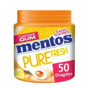 Chewing-Gum Pure Fresh Ananas Mangue Orange Sans Sucres - Mentos