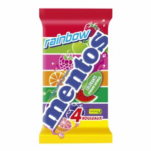 Mentos Bonbons Rouleau Rainbow Multipack x4 - Mentos