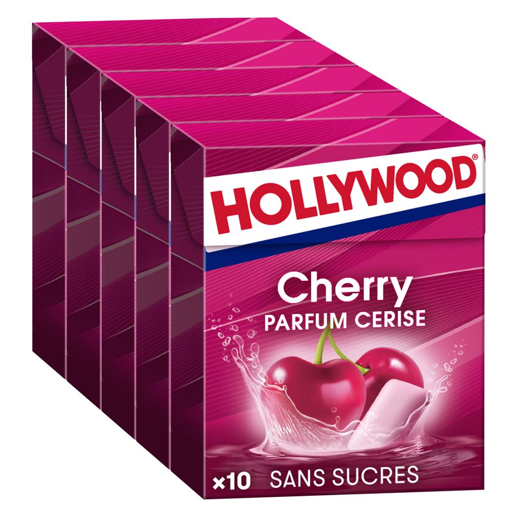 Cherry parfum Cerise 10 Dragées x5 - Hollywood