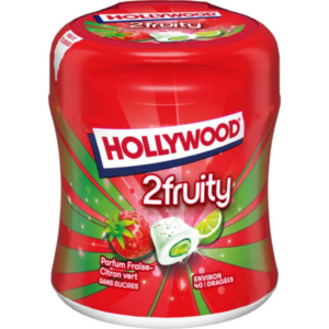 2fruity parfum Fraise Citron Vert en boite 40 Dragées - Hollywood