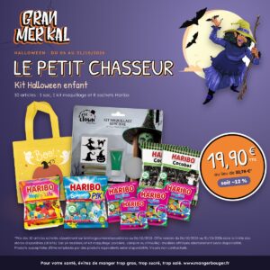 Kit Halloween enfant – Le Petit Chasseur de Gran Mèr Kal